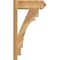 Ekena Millwork Merced Arts & Crafts Rough Sawn Outlooker, Western Red Cedar, 6"W x 16"D x 28"H OUT06X16X28MRC03RWR - alternate 4